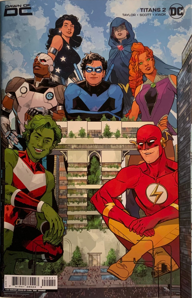 TITANS (2023) # 2 SHANER 1:25 VARIANT COVER