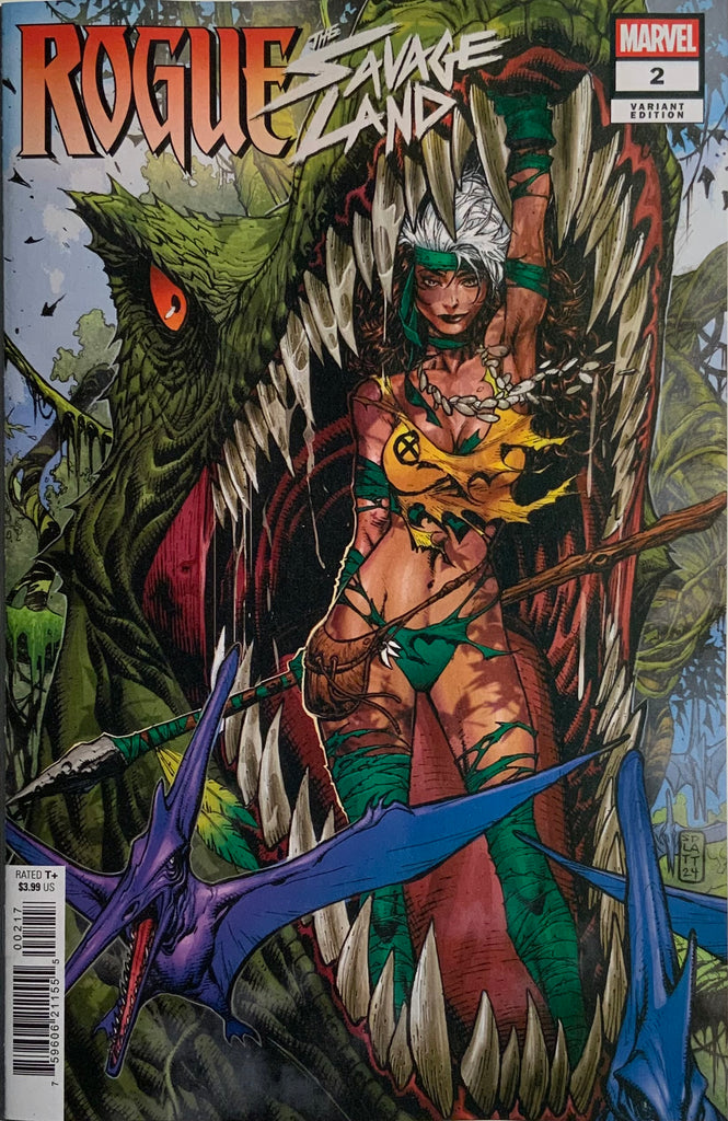 ROGUE : THE SAVAGE LAND # 2 PLATT 1:25 VARIANT COVER