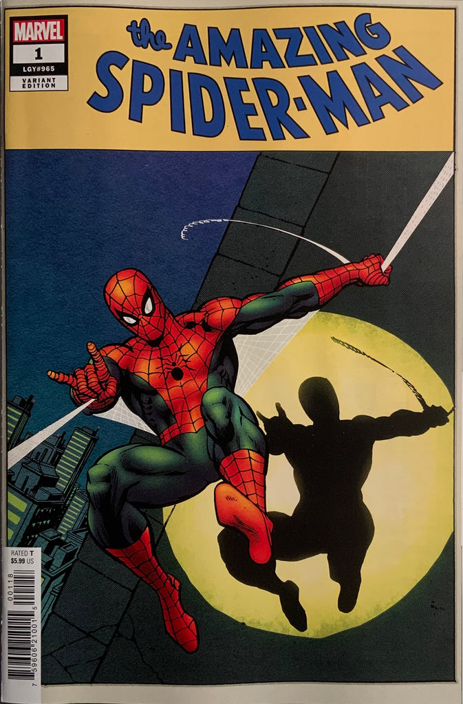 AMAZING SPIDER-MAN (2025) # 1 KANE 1:50 HIDDEN GEM VARIANT COVER