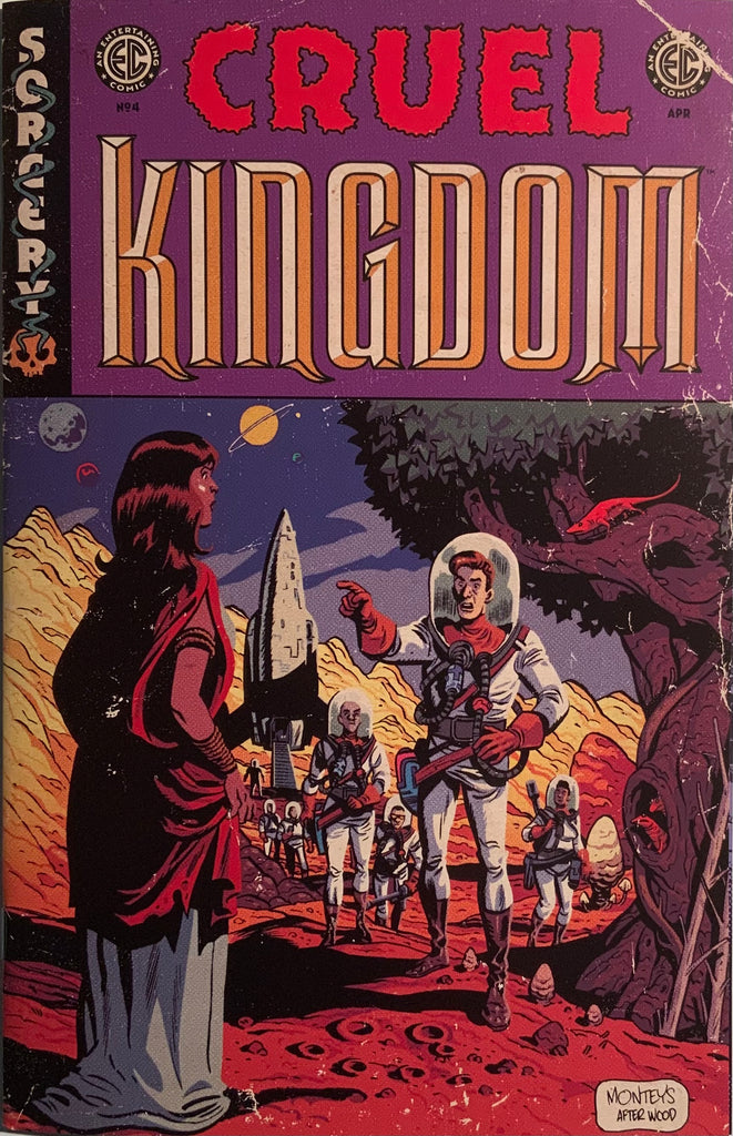 EC CRUEL KINGDOM # 4 MONTEYS 1:10 VARIANT COVER