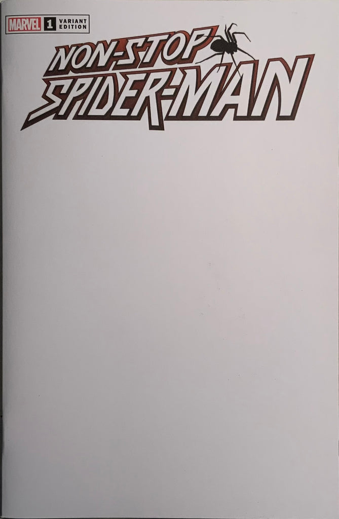 NON-STOP SPIDER-MAN # 1 BLANK VARIANT COVER