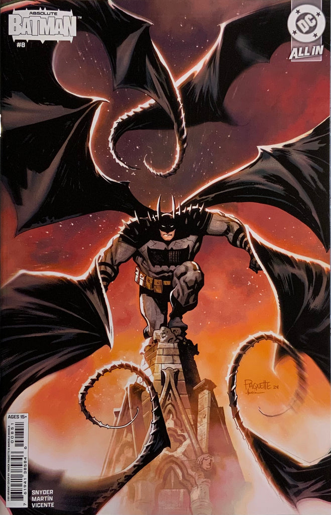 ABSOLUTE BATMAN # 8 PAQUETTE 1:50 VARIANT COVER