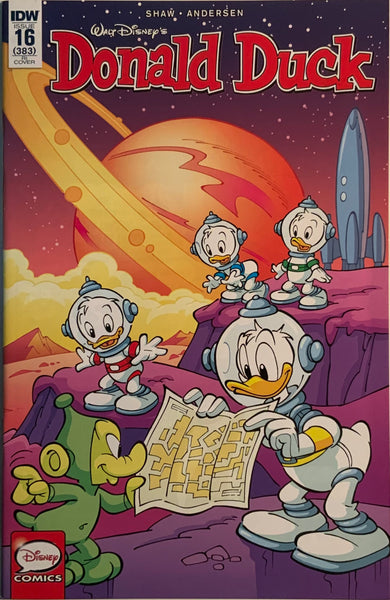 DONALD DUCK #16 RI RETAILER INCENTIVE 1:10 VARIANT COVER