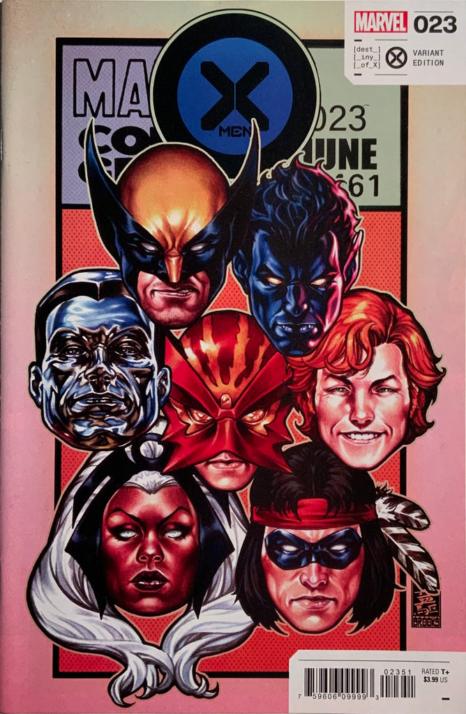 X-MEN (2021) #23 BROOKS CORNER BOX VARIANT COVER