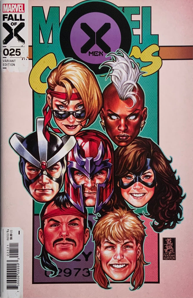 X-MEN (2021) #25 BROOKS CORNER BOX VARIANT COVER