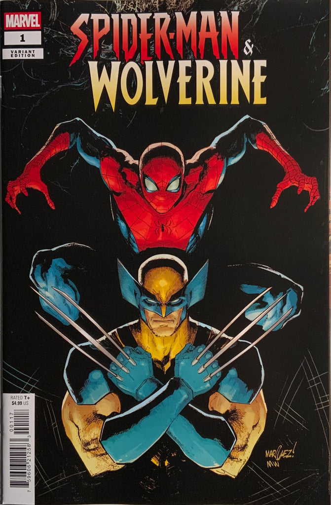 SPIDER-MAN & WOLVERINE #1 MARQUEZ 1:25 VARIANT COVER