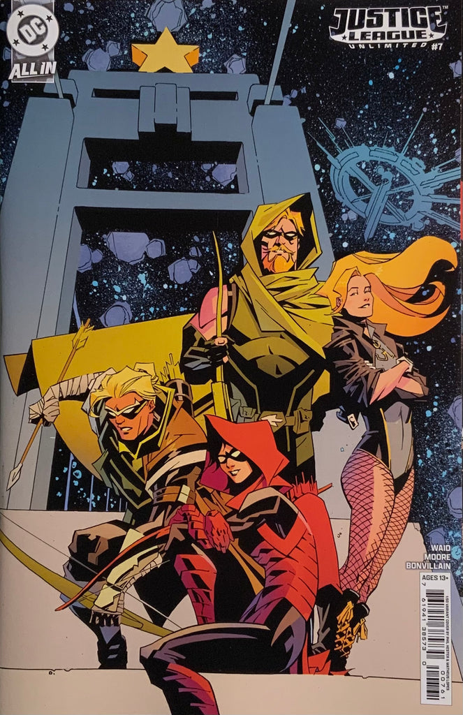 JUSTICE LEAGUE UNLIMITED #7 HESTER 1:50 VARIANT COVER