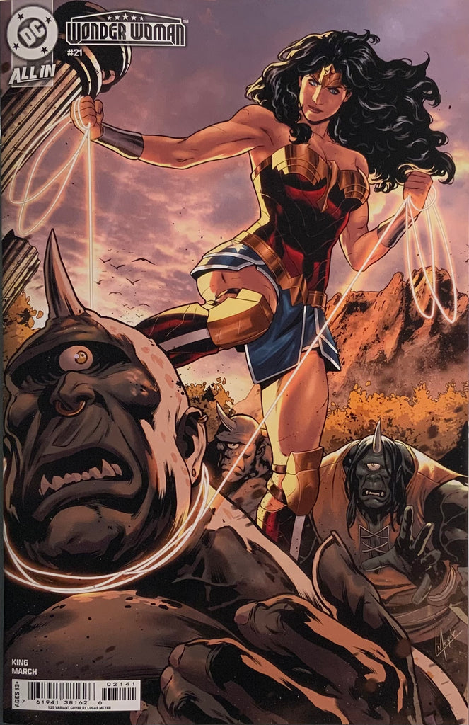 WONDER WOMAN (2023) #21 MEYER 1:25 VARIANT COVER