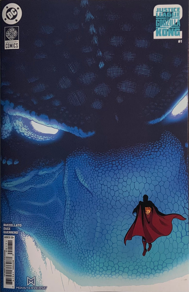 JUSTICE LEAGUE VS GODZILLA VS KONG 2 # 1 MAGUIRE 1:25 VARIANT COVER