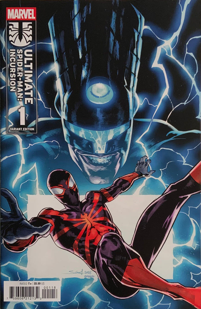ULTIMATE SPIDER-MAN : INCURSION # 1 SCHARF 1:25 VARIANT COVER