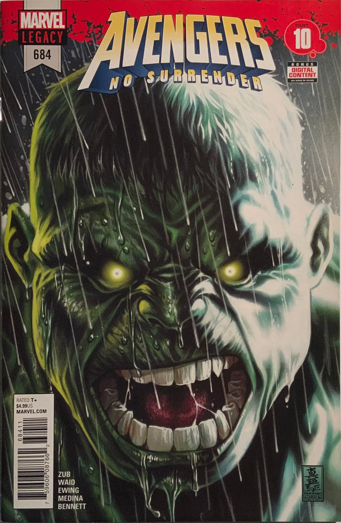 AVENGERS (2017-2018) #684 FIRST APPEARANCE IMMORTAL HULK