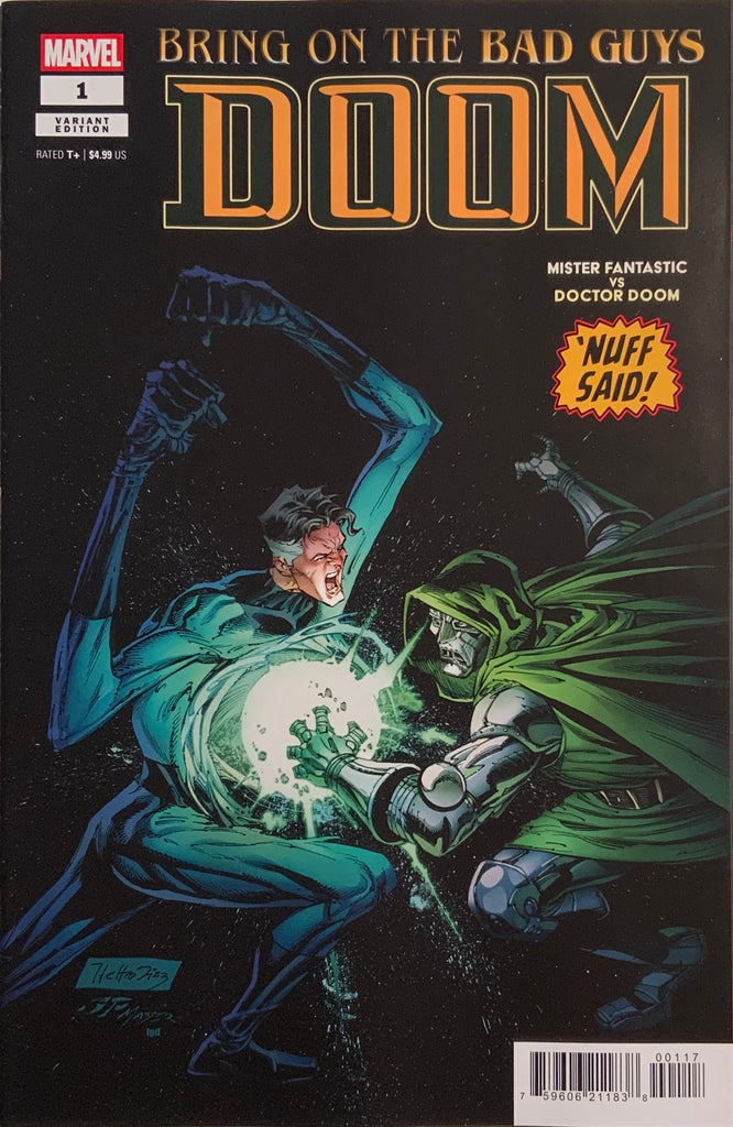 BRING ON THE BAD GUYS : DOOM # 1 DIAZ 1:25 VARIANT COVER