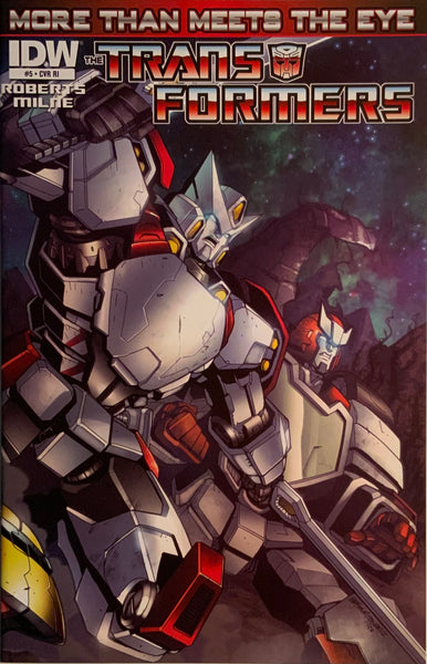 TRANSFORMERS MORE THAN MEETS THE EYE # 5 MATERE RETAILER INCENTIVE COVER