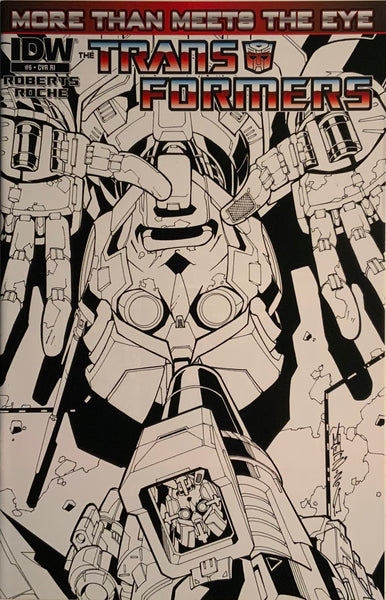 TRANSFORMERS MORE THAN MEETS THE EYE # 6 MILNE RETAILER INCENTIVE COVER