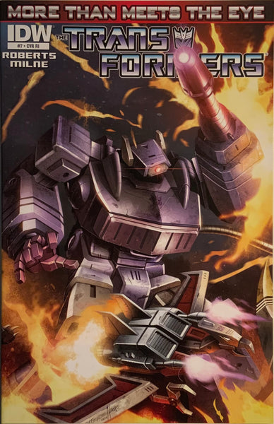 TRANSFORMERS MORE THAN MEETS THE EYE # 7 MATERE RETAILER INCENTIVE COVER