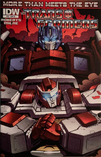 TRANSFORMERS MORE THAN MEETS THE EYE #10 MATERE RETAILER INCENTIVE COVER