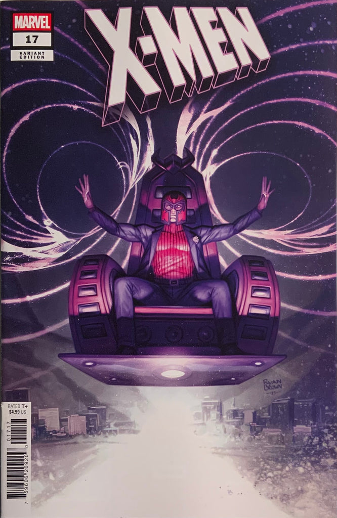 X-MEN (2024) #17 BROWN 1:25 VARIANT COVER
