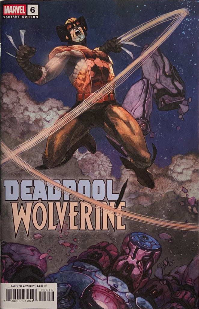 DEADPOOL / WOLVERINE # 6 BIANCHI 1:25 VARIANT COVER