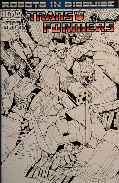 TRANSFORMERS ROBOTS IN DISGUISE # 2 GRIFFITH RETAILER INCENTIVE COVER