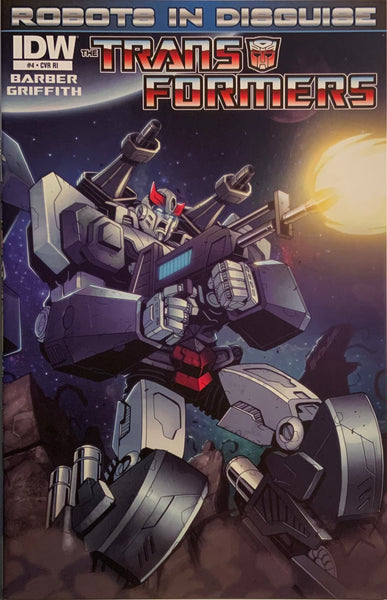 TRANSFORMERS ROBOTS IN DISGUISE # 4 MATERE RETAILER INCENTIVE COVER