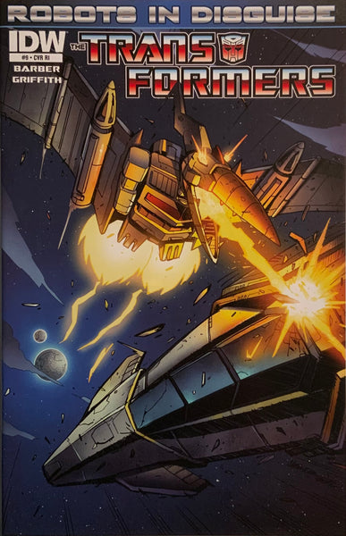 TRANSFORMERS ROBOTS IN DISGUISE # 9 MATERE RETAILER INCENTIVE COVER