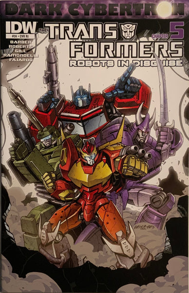 TRANSFORMERS ROBOTS IN DISGUISE #24 MATERE RETAILER INCENTIVE COVER