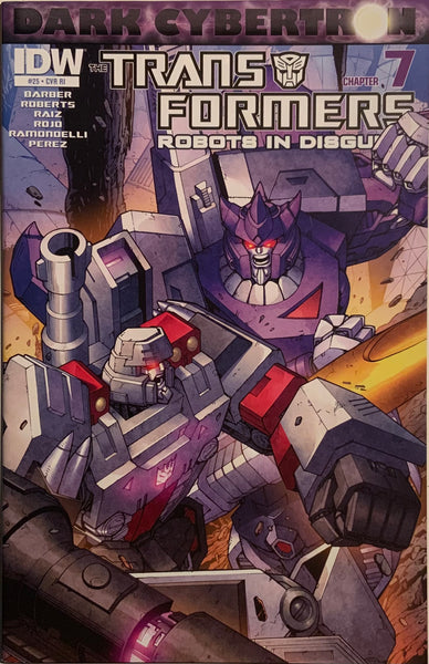 TRANSFORMERS ROBOTS IN DISGUISE #25 GRIFFITH RETAILER INCENTIVE COVER