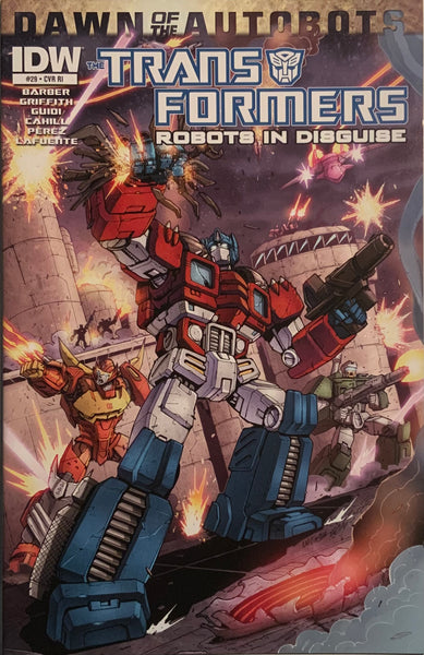 TRANSFORMERS ROBOTS IN DISGUISE #29 MATERE RETAILER INCENTIVE COVER