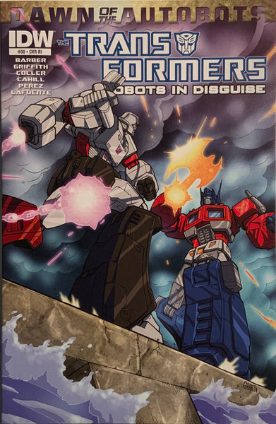 TRANSFORMERS ROBOTS IN DISGUISE #30 GUIDI RETAILER INCENTIVE COVER
