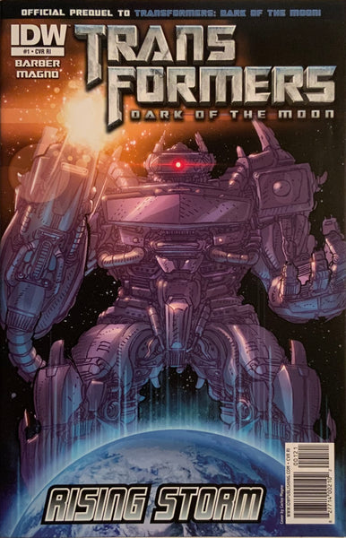 TRANSFORMERS DARK OF THE MOON : RISING STORM # 1 MAGNO RETAILER INCENTIVE COVER
