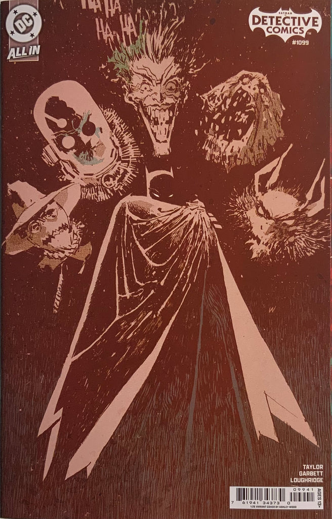 DETECTIVE COMICS #1099 WOOD 1:25 VARIANT COVER