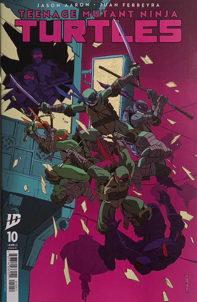 TEENAGE MUTANT NINJA TURTLES (2024) #10 NIELI 1:25 VARIANT COVER