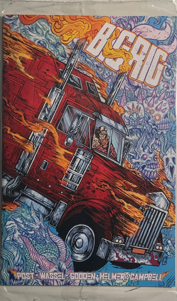 POST MALONE’S BIG RIG # 1 WOLF VARIANT COVER