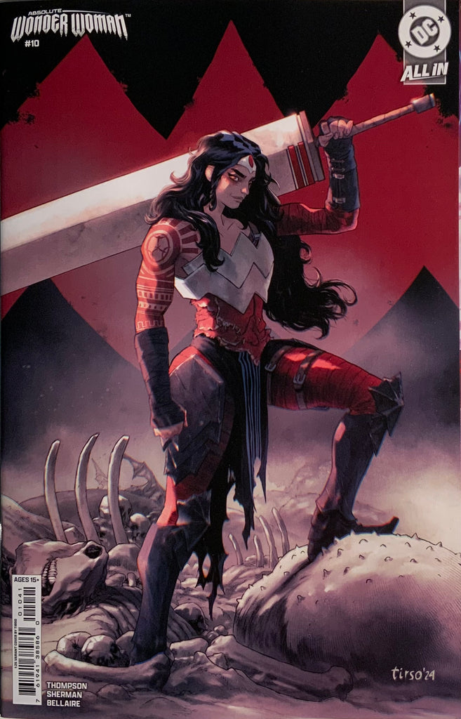 ABSOLUTE WONDER WOMAN #10 TIRSO 1:25 VARIANT COVER