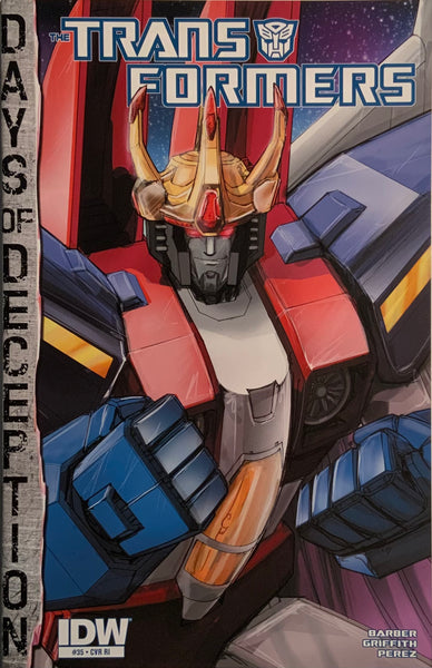 TRANSFORMERS (2014-2016) #35 GRIFFITH RETAILER INCENTIVE COVER