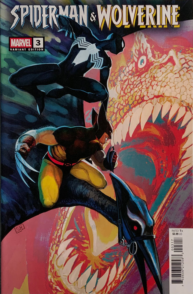 SPIDER-MAN & WOLVERINE #3 HANS 1:25 VARIANT COVER