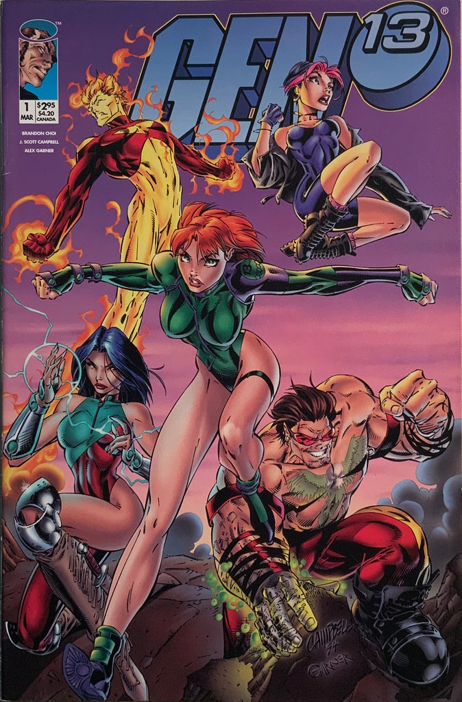 GEN13 (1995-2002) # 1 COVER A