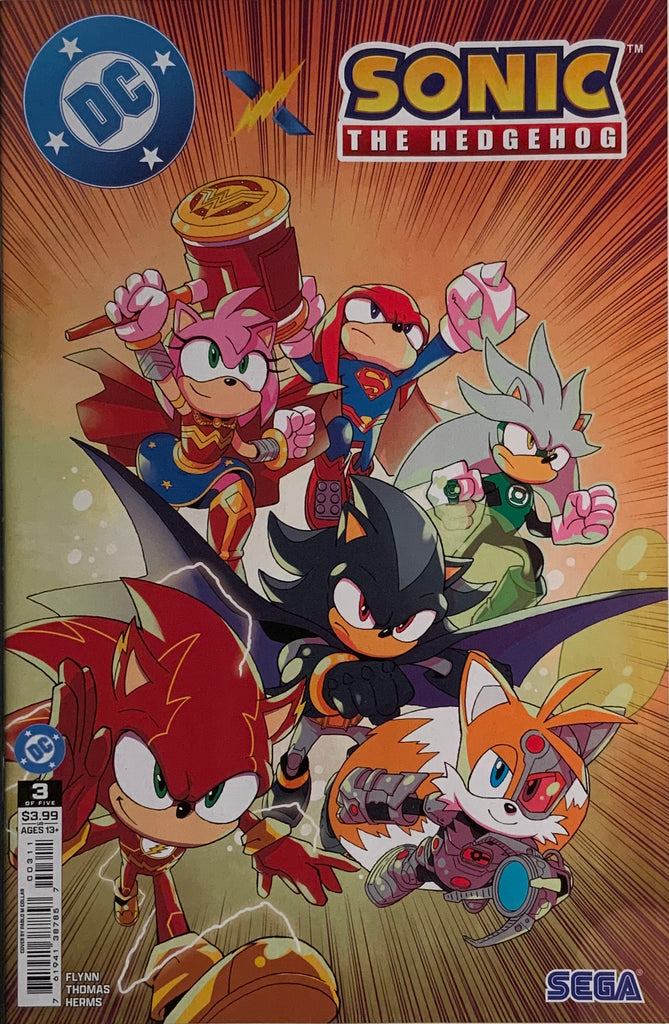 DC X SONIC THE HEDGEHOG #3