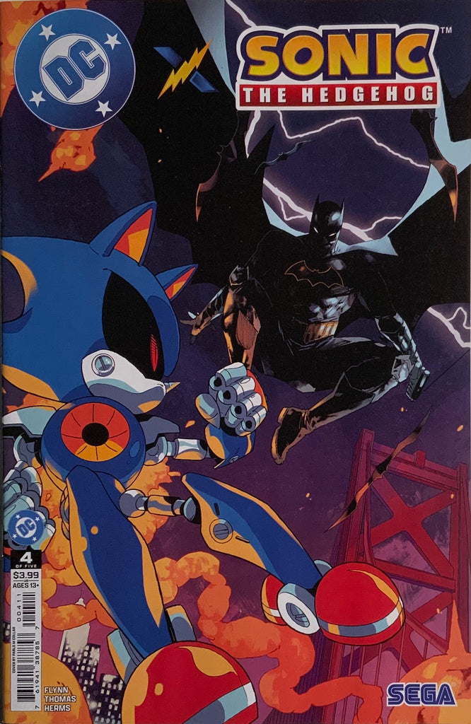 DC X SONIC THE HEDGEHOG #4