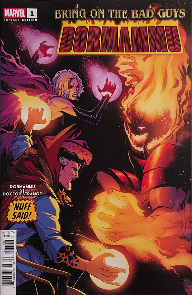 BRING ON THE BAD GUYS : DORMAMMU # 1 GARBETT 1:25 VARIANT COVER