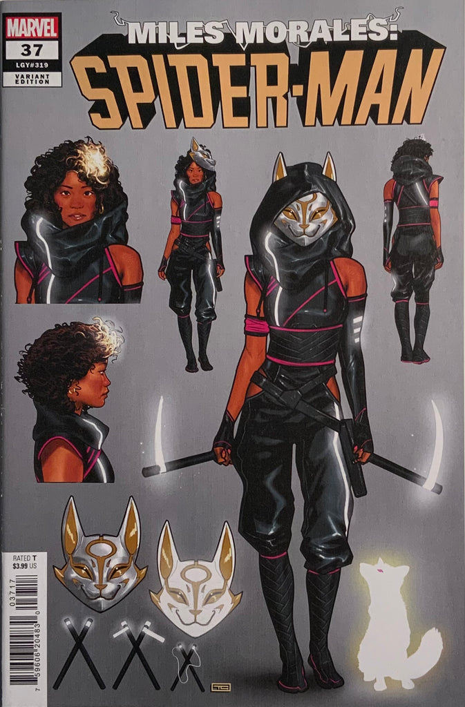 MILES MORALES SPIDER-MAN (2023) #37 CLARKE 1:10 DESIGN VARIANT COVER