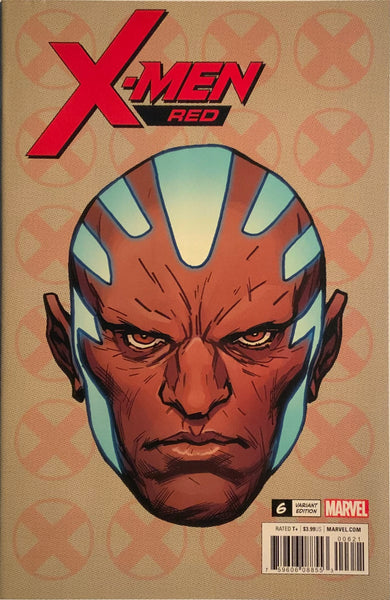 X-MEN RED (2018) # 6 CHAREST 1:10 HEADSHOT VARIANT COVER