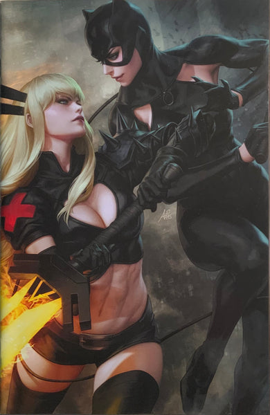 DEADPOOL / BATMAN # 1 ARTGERM 1:100 VIRGIN VARIANT COVER