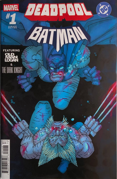 DEADPOOL / BATMAN # 1 MILLER 1:50 VARIANT COVER