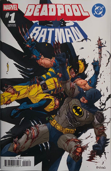 DEADPOOL / BATMAN # 1 McNIVEN 1:25 VARIANT COVER
