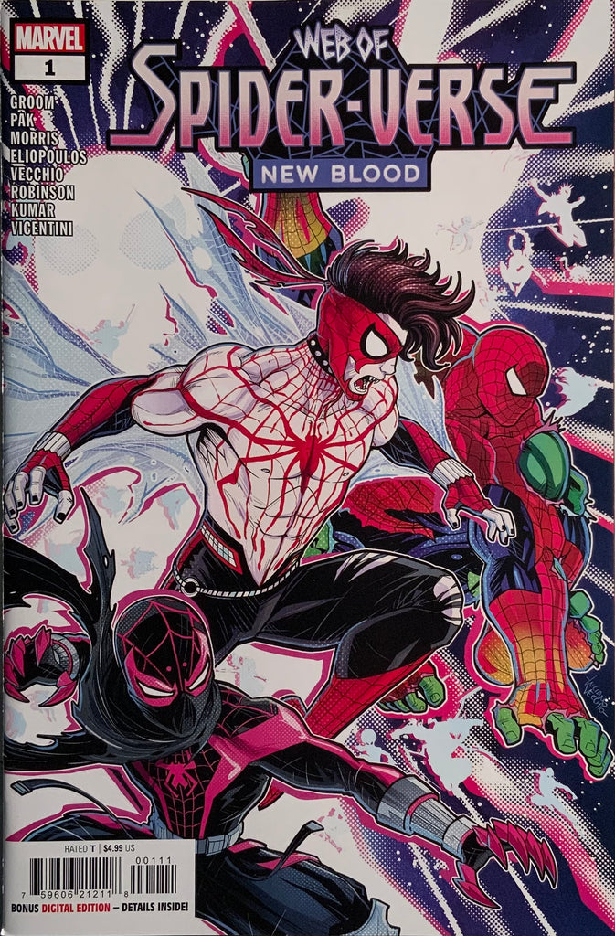 WEB OF SPIDER-VERSE : NEW BLOOD # 1