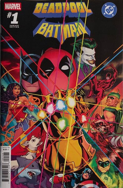 DEADPOOL / BATMAN # 1 DAUTERMAN HOMAGE VARIANT COVER