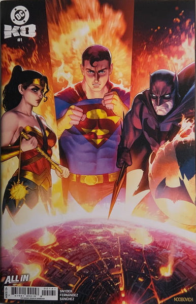 DC K.O. # 1 NOOBOVICH 1:25 VARIANT COVER