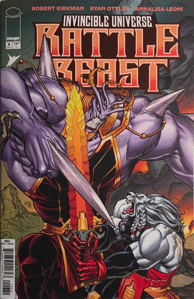 INVINCIBLE UNIVERSE : BATTLE BEAST # 6 SU 1:10 VARIANT COVER
