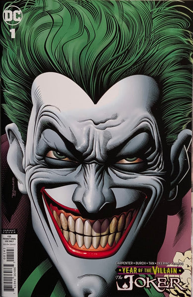 THE JOKER : YEAR OF THE VILLAIN # 1 LIMITED RETAILER APPRECIATION VARIANT